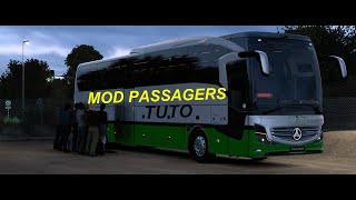 euro truck simulator 2 TUTO CAR + MOD PASSAGERS