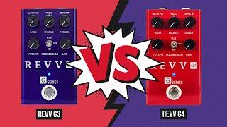 Comparison - Revv G3 vs G4 - Sound Demo (no talking)