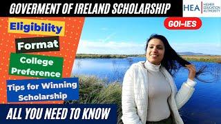 GOI IES Scholarship 2021 | Government of Ireland Scholarships for International Student| FullyFunded