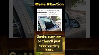 Crime waves on the rise - Meme REaction 396 #shorts #gamingmemes