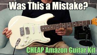 KEEP or RETURN? Amazon GearIT Guitar Review Strat-Style Kit (GST-100 Mission Series Review)