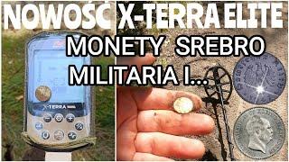 LEŚNE SKARBY Pierwsze wyjście z nowym wykrywaczem Minelab X-Terra Elite Poszukiwania monet militaria