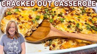 Cracked Out Chicken & Pasta Casserole