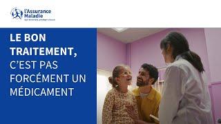 Le bon traitement, c’est pas forcément un médicament