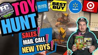 TUESDAY TOY HUNT: First time finds, Sales, & Mail Call pick-ups!!! #toyhunting #ross #vlog