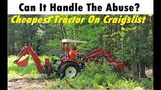 Putting The Cheap Chinese Craigslist Tractor To The Test!