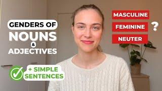 Noun genders in Polish | Grammar for beginners