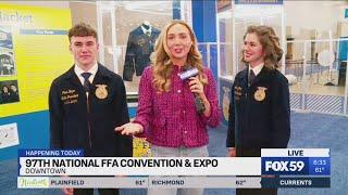 97th National FFA Convention kicks-off downtown, hear from some of the impressive delegates