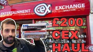 Spending over £200 at CEX: Epic Game Haul!