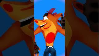 making a drawing of Crash bandicoot but in another way :v