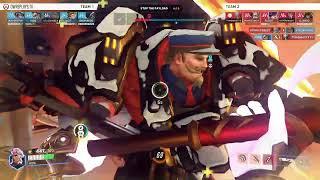 Sometimes, Pharah can survive against Widow by HIDA — Overwatch 2 Replay YKV38H