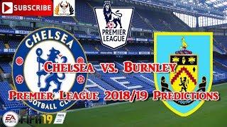 Chelsea vs. Burnley  | Premier League 2018-19 | Predictions FIFA 19