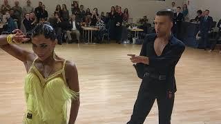 Landesmeisterschaft Bayern S-Latein/ Mark Spektor - Tabea Louisa Thaler, cha-cha-cha