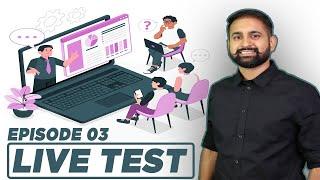 Live Class Test | Patente B Live Class | Episode 03