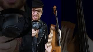 Upright Bass vs. Ukulele Bass #bass #bassist #guitar #ukulele #music