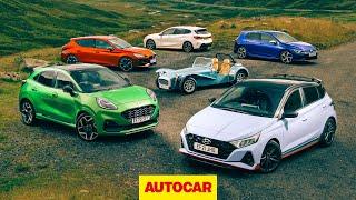 WHAT'S THE BEST DRIVER'S CAR? AUTOCAR'S 2021 HOT HATCH SHOOTOUT!