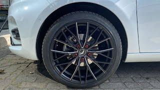 Renault Zoe mit Barracuda Project 3.0 in 8,5x18 ET40 und 215/40R18 Reifen + Racing Bolts