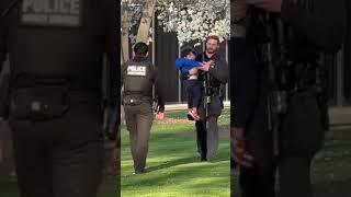 Toddler slips through White House fence
