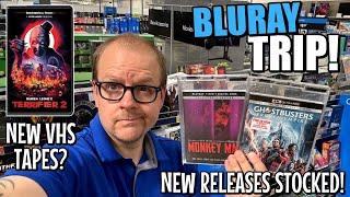 Bluray Hunting TRIP At The WALMART! | Ghostbusters And VHS Tapes?