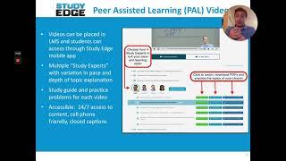 How To Incorporate Study Edge Lecture PAL into Your SI Program