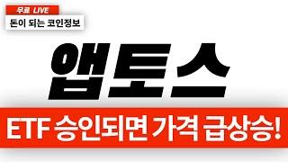 [앱토스] 미국 최초 앱토스 기반 ETF 승인되면 수익 구간 누리세요