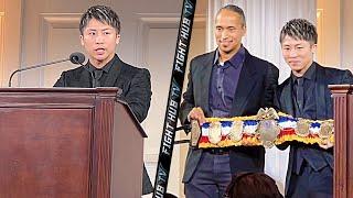 Naoya Inoue honored as fighter of the year; receives RING Magazine belt!