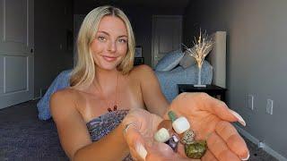 ASMR On My Crystal Collection  Explaning Properties & Powers