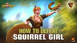 How to EASILY defeat Squirrel Girl (Uncollected) Fully Breakdown - Marvel Contest of Champions