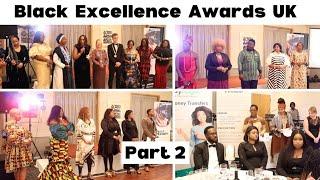 PART 2 - BLACK EXCELLENCE AWARDS NIGHT 2024 MILTON KEYNES UK