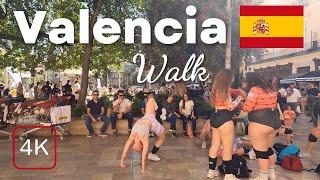 Valencia, Spain  - 4K-HDR Walking Tour
