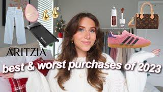MY BEST AND WORST PURCHASES OF 2023 (fashion, beauty, lifestyle, & more!)