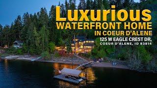 Luxurious Waterfront Home in Coeur d'Alene Offers Unparalleled Lake Access