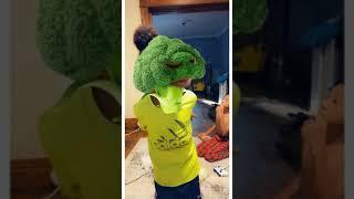 Aj is the broccoli #kids #funny