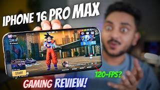 iPhone 16 Pro Max BGMI Gaming Test: Battery Life, Brightness Drop, Heating & FPS Performance! 