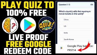  Quiz खेलकर पाएं फ्री Google Play Redeem Code | Gyan Ok App | Play Store Redeem Code | Redeem Code