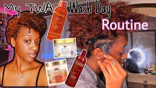 MY TWA WASH DAY ROUTINE | 4a/4b hair