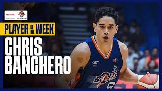 CHRIS BANCHERO | PLAYER OF THE WEEK | PBA SEASON 48 PHILIPPINE CUP | HIGHLIGHTS