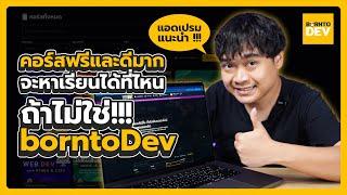  รวมเด็ดเรียนฟรี สาย Dev / IT ! ทุกคอร์สจาก borntoDev ครบจบในที่เดียว