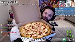 Hungrybox drops the pizza.