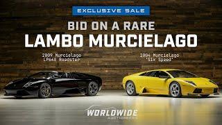 Spectacular Lamborghini Murcielago's offered at The Scottsdale Auction | January 26 - 11am