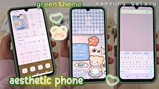 how to make your android phone aesthetic  Samsung Galaxy A15 🩵 setup & customization