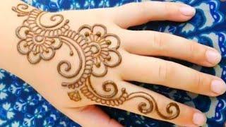 Simple kids Mehndi Design | New Simple Girls Henna Mehndi Design 2020 | Very Easy Simple Mehndi