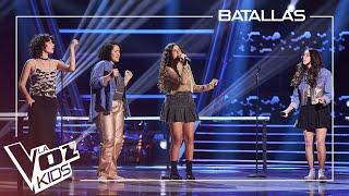 Estefania, Amy, Oriana and Aitana - I'm every woman | Battles | The Voice Kids Spain 2024