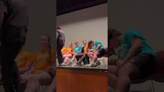 KNOCKED OUT!!! - Hypnotized - Comedy Hypnotist Mike Lee with Bishop McCort High School