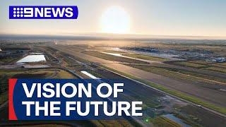 Western Sydney Airport nearing completion | 9 News Australia
