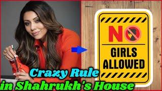 Crazy House Rules in Shahrukh Khan House | You Won't Believe