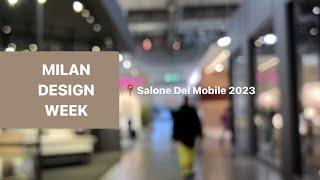 Walking tour Milan Design Week. Exhibition for designers. Trends and inspiration for your home.