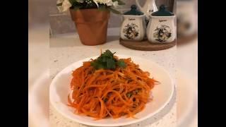 Korean salad with carrot - Markovcha