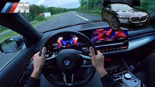 BMW 520d | AUTOBAHN | POV | 0-100 | TOP SPEED | DSC OFF TEST 