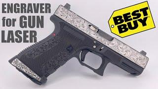 2024 Best Gun Laser Engraver for Firearms Pistol Slide Re-Stippling | Engraving Glock Metal Polymer